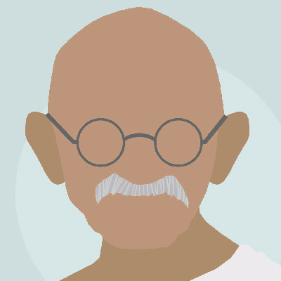  Gandhi 